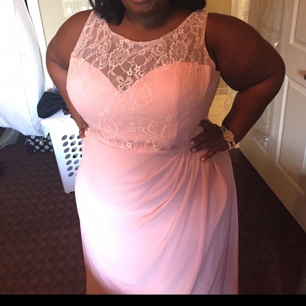 Like New - Formal blush pink dress